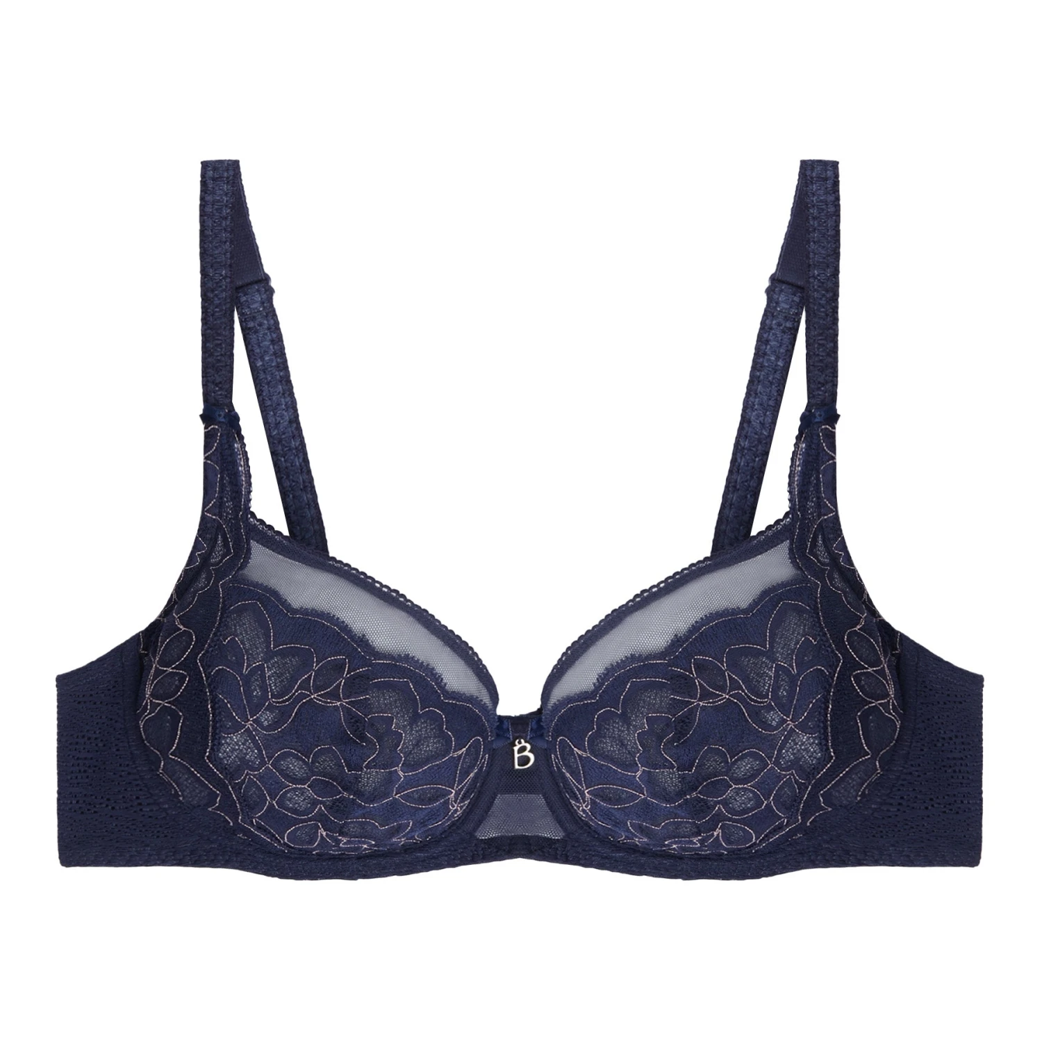 Soutien-gorge Emboîtant Avec Armatures Marine CAPRI 3 Soutien-gorge Emboîtant Avec Armatures Marine CAPRI