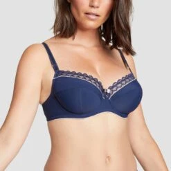 Soutien-gorge Emboîtant Avec Armatures Marine Sydney Pure 8 Soutien-gorge Emboîtant Avec Armatures Marine Sydney Pure -Bestform Lingerie BL14563 021 WEB 1
