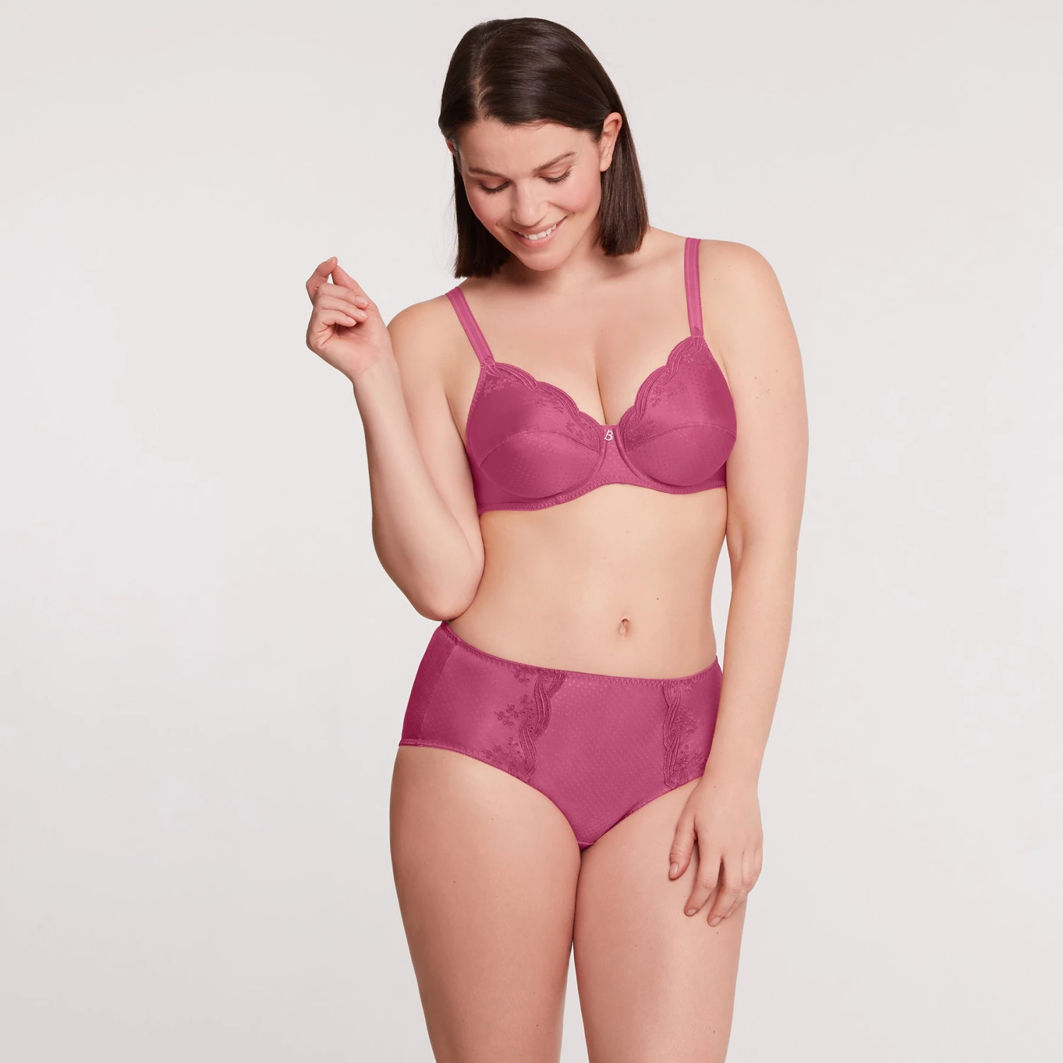Soutien-gorge Emboîtant Avec Armatures Rose Indien Emily 6 Soutien-gorge Emboîtant Avec Armatures Rose Indien Emily – Image 4